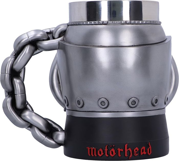 Motorhead - Tankard Snaggletooth - Pint (560ml) 14.5cm high quality resin cast w. removable stainless steel insert