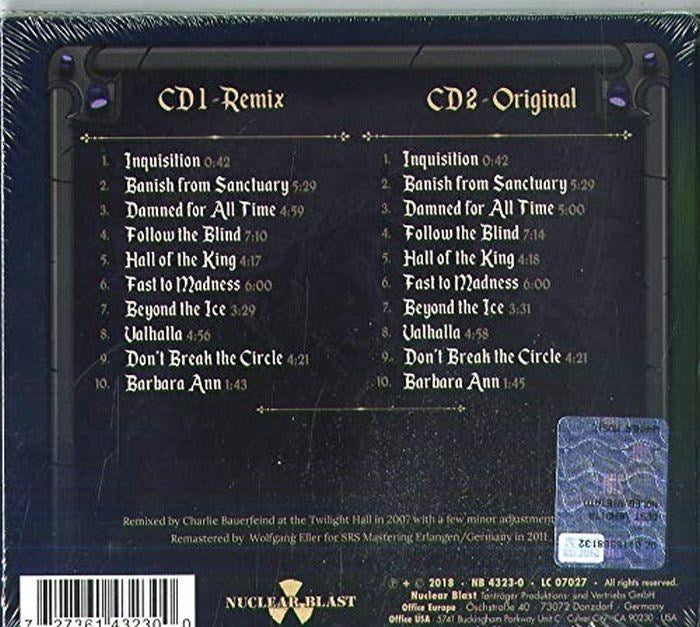 Blind Guardian - Follow The Blind (Exp. Ed. 2CD - 2007 remix/2011 remaster) - CD - New