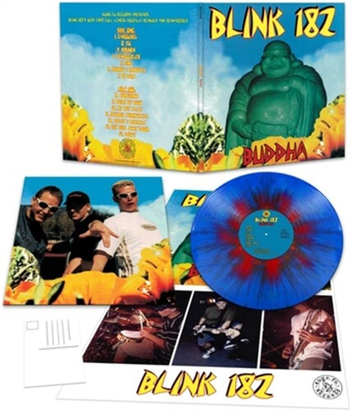 Blink 182 - Buddha (Ltd. Ed. 2023 Blue/Red Splatter vinyl gatefold reissue) - Vinyl - New