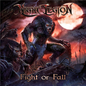 Night Legion - Fight Or Fall (signed by 3 members!) - CD - New