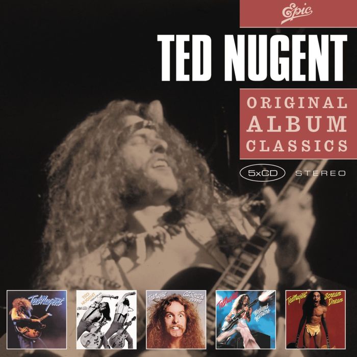 Nugent, Ted - Original Album Classics (Ted Nugent/Free-For-All/Cat Scratch Fever/Weekend Warriors/Scream Dream) (5CD) - CD - New