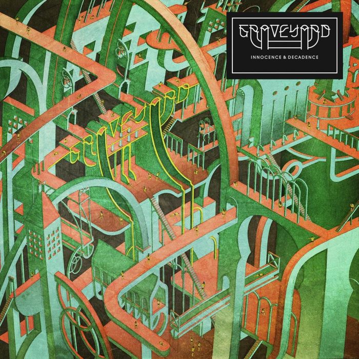 Graveyard - Innocence & Decadence (Ltd. Ed. 2023 Transparent Green/Orange Split vinyl gatefold reissue) - Vinyl - New
