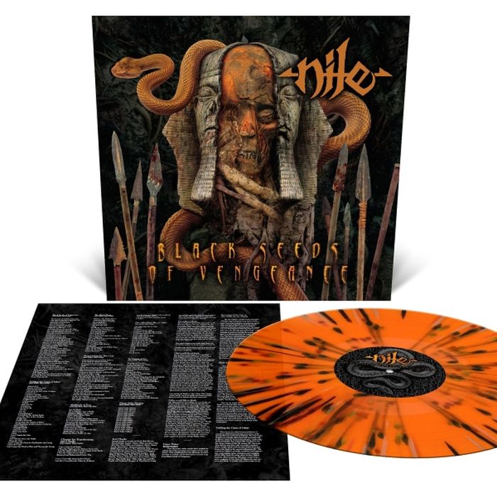Nile - Black Seeds Of Vengeance (Ltd. Ed. 2023 Orange with Splatter vinyl reissue - 1500 copies) - Vinyl - New