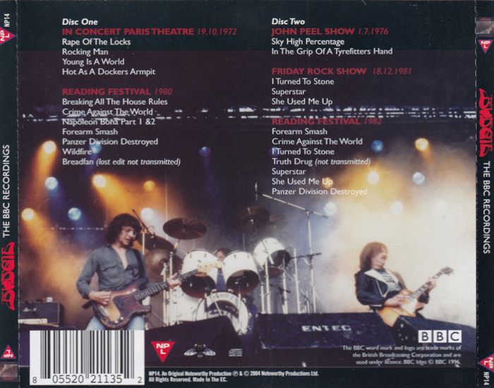 Budgie - BBC Recordings, The (2CD) - CD - New