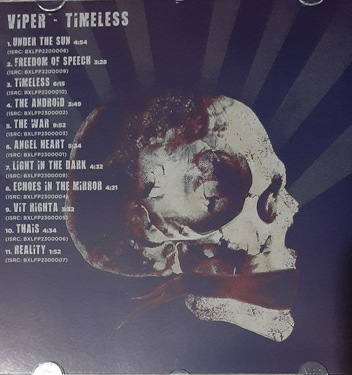Viper - Timeless (with slipcase) - CD - New
