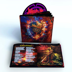 Judas Priest - Invincible Shield (Deluxe Ed. Mediabook with 3 bonus tracks) - CD - New