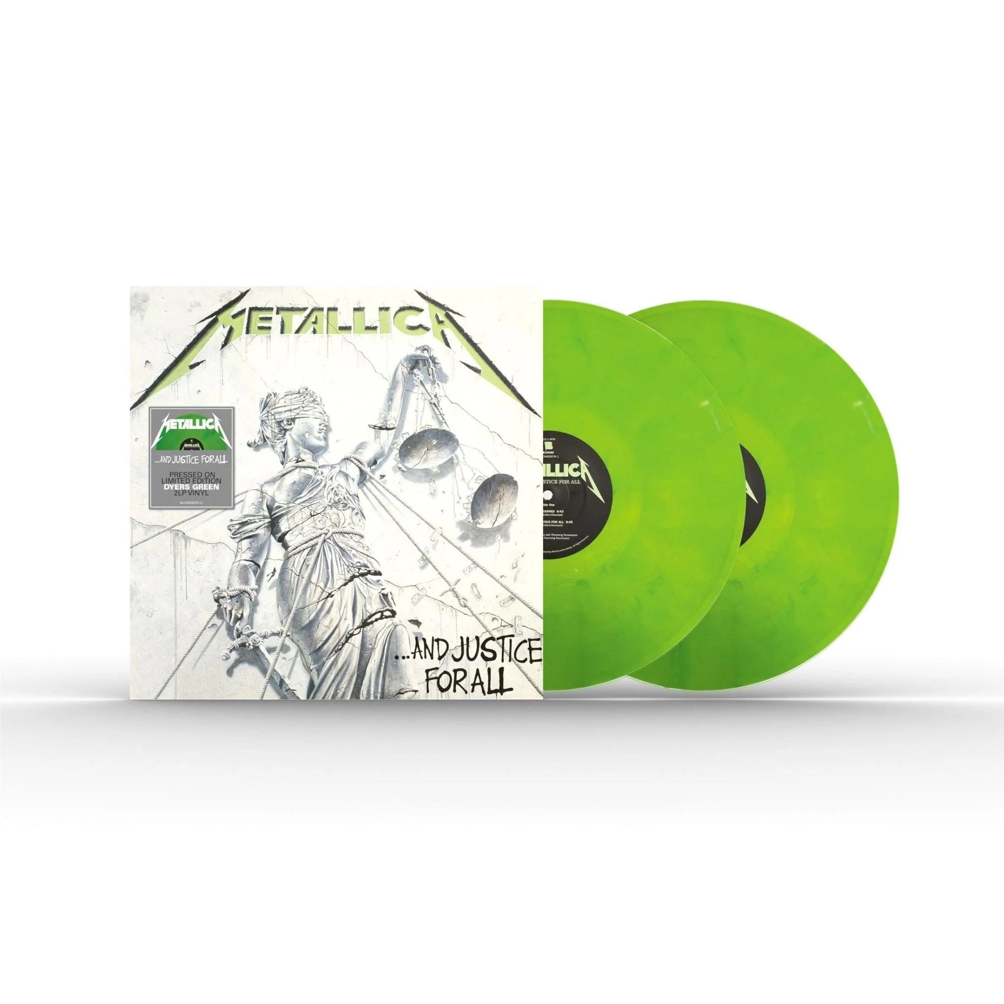 Metallica - And Justice For All (Ltd. Ed. 2LP Dyers Green vinyl reissue) - Vinyl - New
