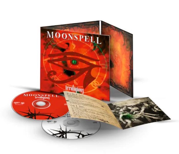 Moonspell - Irreligious (2023 Deluxe Ed. 2CD reissue) - CD - New