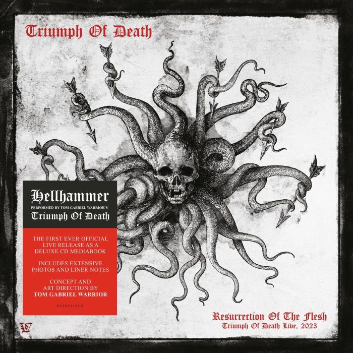 Triumph Of Death - Resurrection Of The Flesh: Triumph Of Death Live, 2023 (Deluxe Ed. mediabook) - CD - New