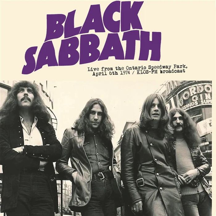 Black Sabbath - Live From The Ontario Speedway Park, April 6th 1974 - KLOS-FM Broadcast (Ltd. Ed. Pink vinyl - 500 copies) - Vinyl - New