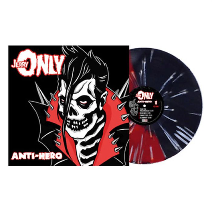 Only, Jerry - Anti-Hero (Black Ice & Red Split with Splatter vinyl with download card) - Vinyl - New