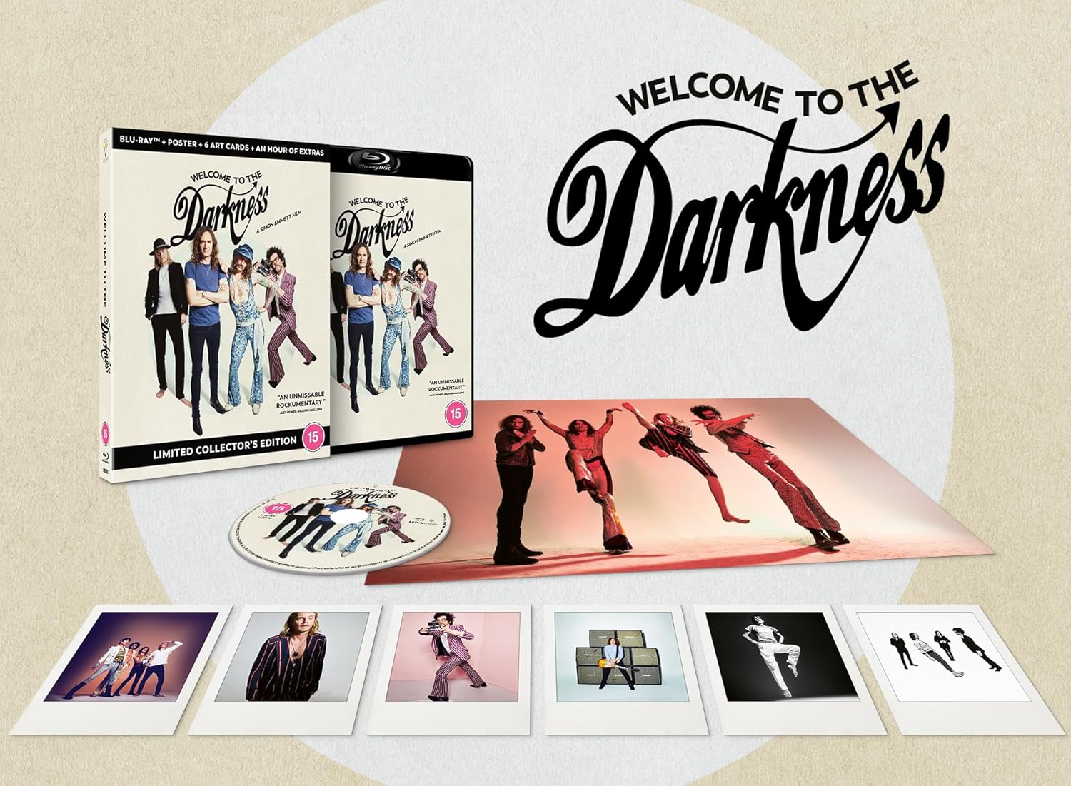 Darkness - Welcome To The Darkness (Ltd. Collector's Ed. with poster & 6 art cards) (RB) - Blu-Ray - Music