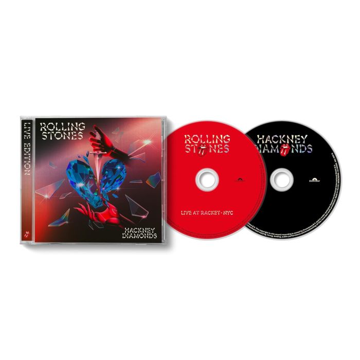 Rolling Stones - Hackney Diamonds: Live Edition (2CD with Live At Racket, NYC CD)- CD - New