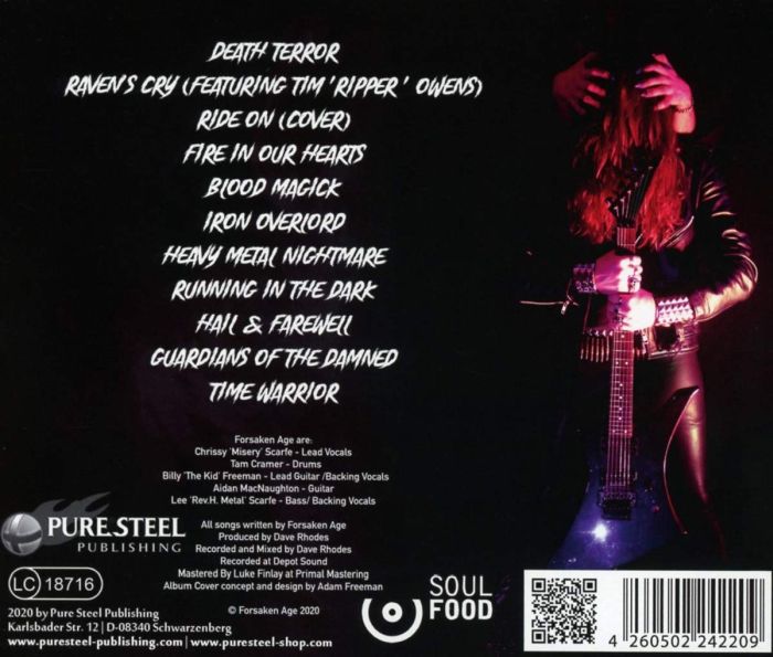 Forsaken Age - Heavy Metal Nightmare - CD - New
