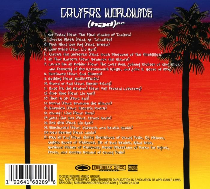 Hedpe - Califas Worldwide - CD - New