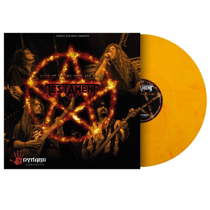 Testament - Live At Dynamo Open Air 1997 (2023 Orange Marbled vinyl gatefold reissue) - Vinyl - New