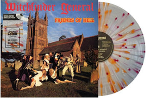 Witchfinder General - Friends Of Hell (2024 Special Ed. 180g Clear with Red, White & Orange Splatter vinyl gatefold reissue with bonus live track) - Vinyl - New