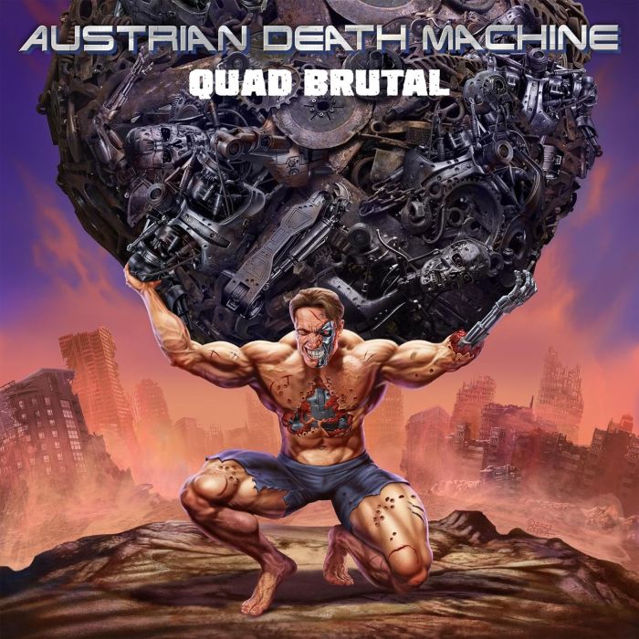 Austrian Death Machine - Quad Brutal (Blue vinyl gatefold) - Vinyl - New
