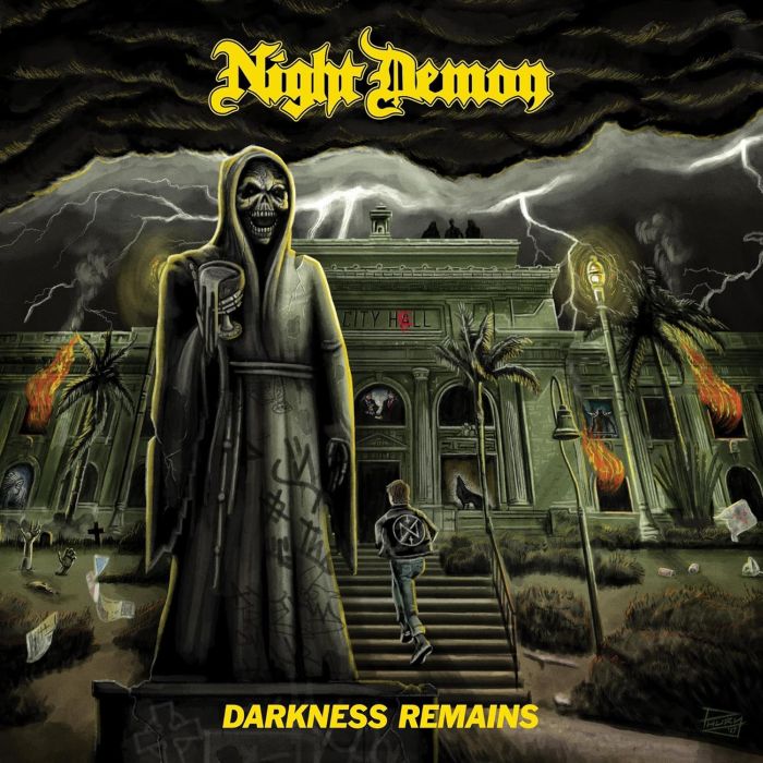 Night Demon - Darkness Remains (2024 remastered reissue with 2 bonus tracks) - CD - New