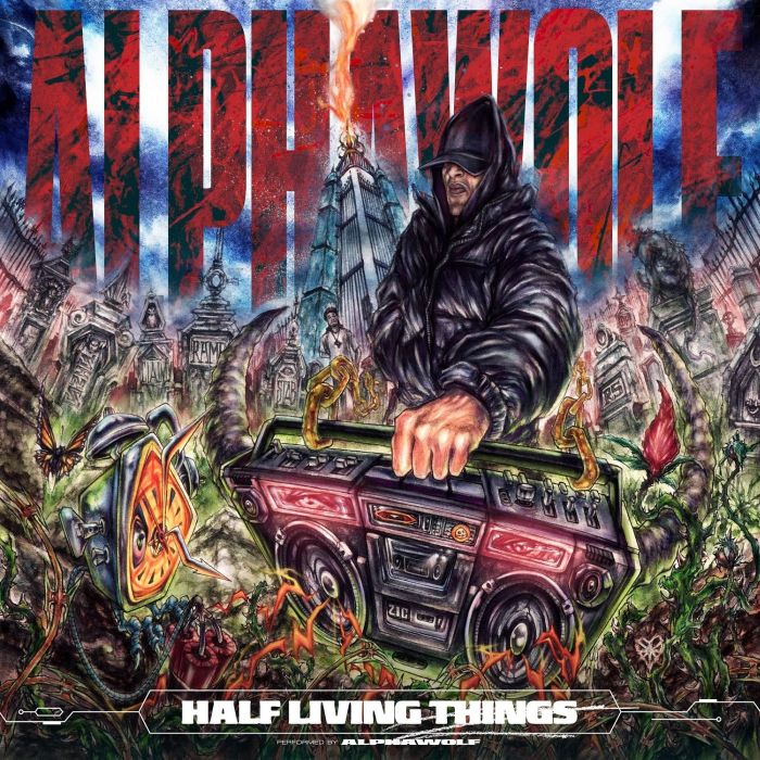 Alpha Wolf - Half Living Things (Ltd. Ed. Red & Blue A/B Colour Smash vinyl - 500 copies) - Vinyl - New