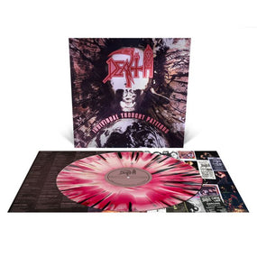 Death - Individual Thought Patterns (2024 Pink/White/Red Merge with Splatter vinyl reissue with foil jacket) - Vinyl - New