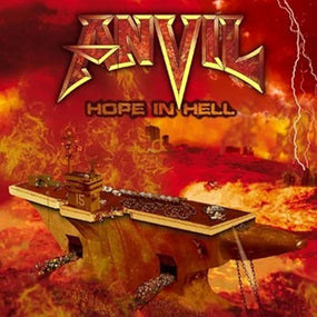 Anvil - Hope In Hell (2LP Orange vinyl gatefold with 2 bonus tracks & download card) - Vinyl - New