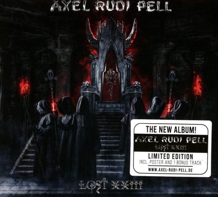 Pell, Axel Rudi - Lost XXIII (Ltd. Ed. digipak with poster & bonus track) - CD - New