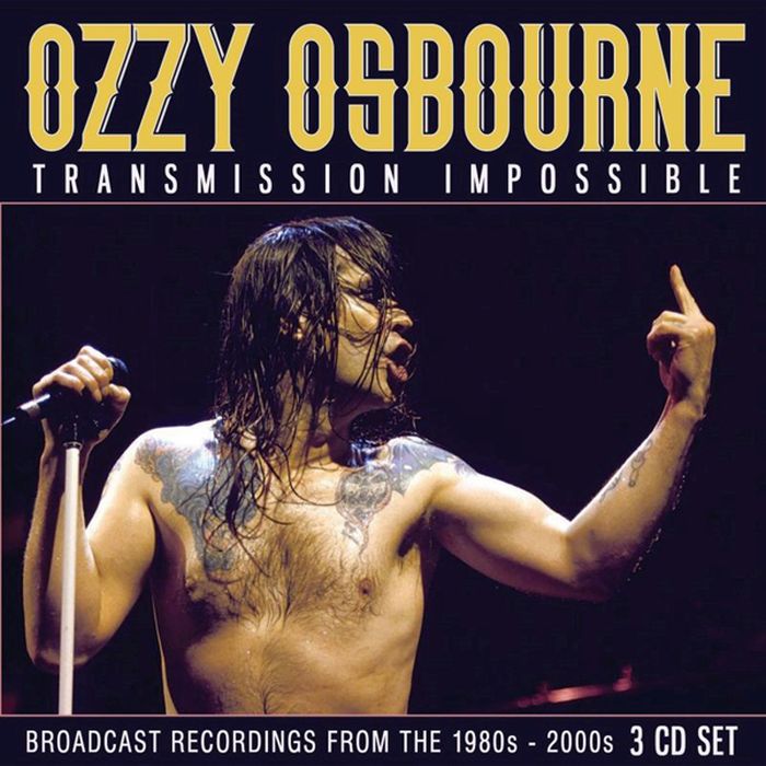 Osbourne, Ozzy - Transmission Impossible: Broadcast Recordings From The 1980s-2000s (3CD) - CD - New