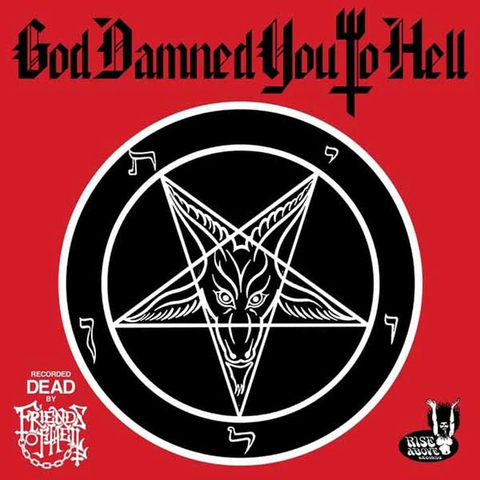 Friends Of Hell - God Damned You To Hell (Ltd. Ed. Red vinyl gatefold - 250 copies) - Vinyl - New