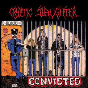 Cryptic Slaughter - Convicted (Ltd. Ed. 2024 Black Ice with Splatter vinyl reissue - 1000 copies) - Vinyl - New