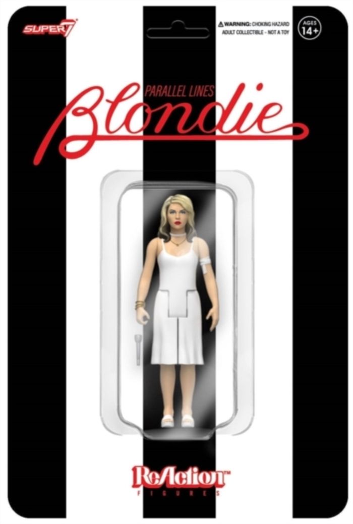 Blondie - Debbie Harry (Parallel Lines) 3.75 inch Super7 ReAction Figure