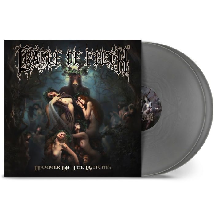 Cradle Of Filth - Hammer Of The Witches (Ltd. Ed. 2024 2LP Silver vinyl gatefold reissue - 1000 copies) - Vinyl - New