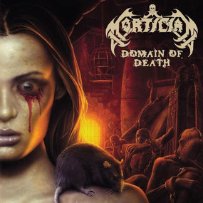Mortician - Domain Of Death (2024 Orange Krush with Splatter vinyl reissue) - Vinyl - New