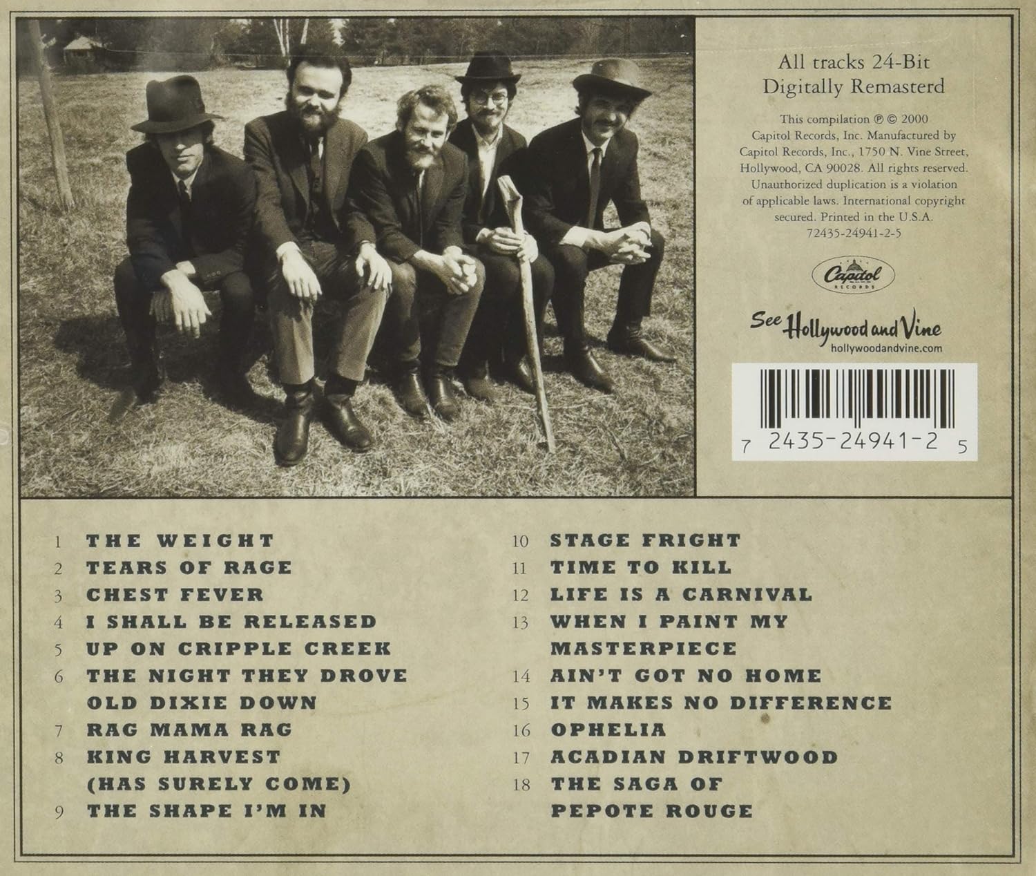 Band - Greatest Hits - CD - New