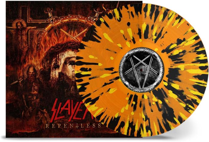 Slayer - Repentless (Gatefold Trans. Orange with Yellow Black Splatter) - Vinyl - New