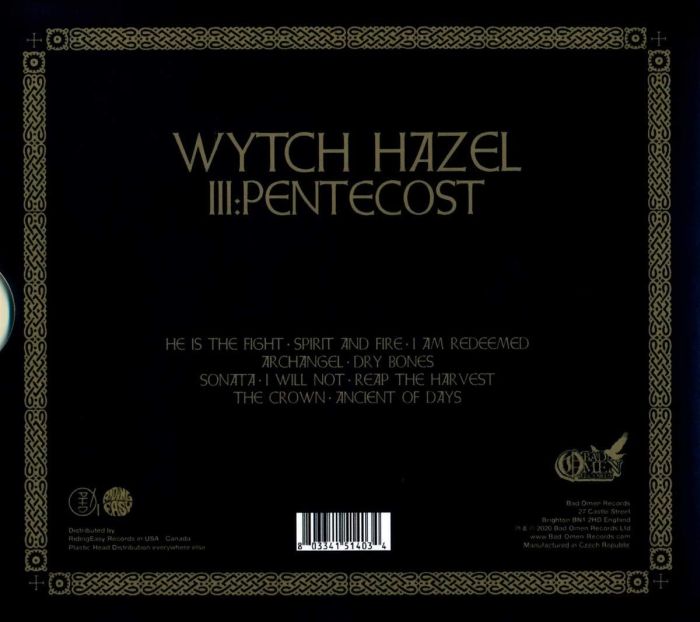 Wytch Hazel - III: Pentecost (with slipcase) - CD - New