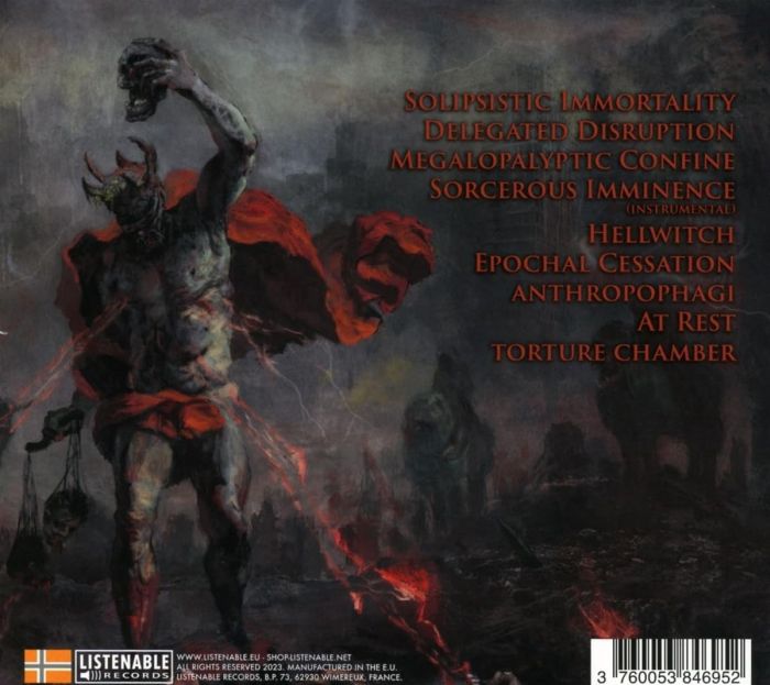 Hellwitch - Annihilational Intercention (with slipcase) - CD - New