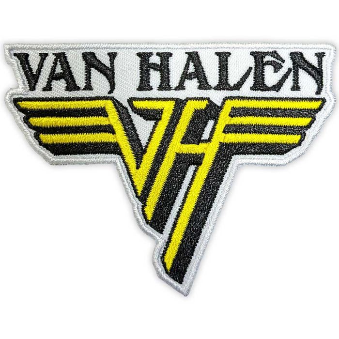 Van Halen - Yellow Logo (80mm x 60mm) Sew-On Patch