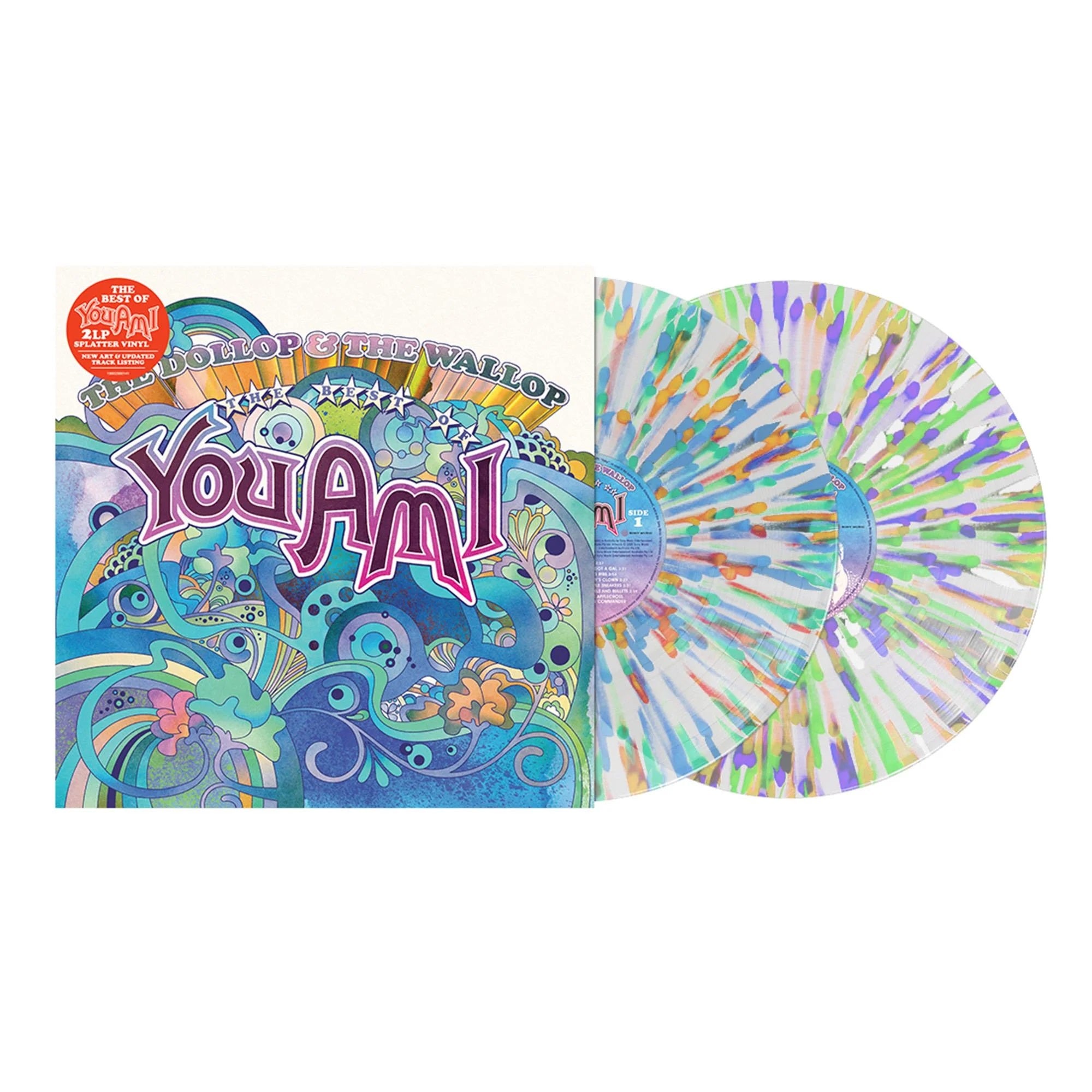 You Am I - Dollop & The Wallop, The: The Best Of You Am I (2LP Splatter vinyl gatefold) - Vinyl - New - PRE-ORDER