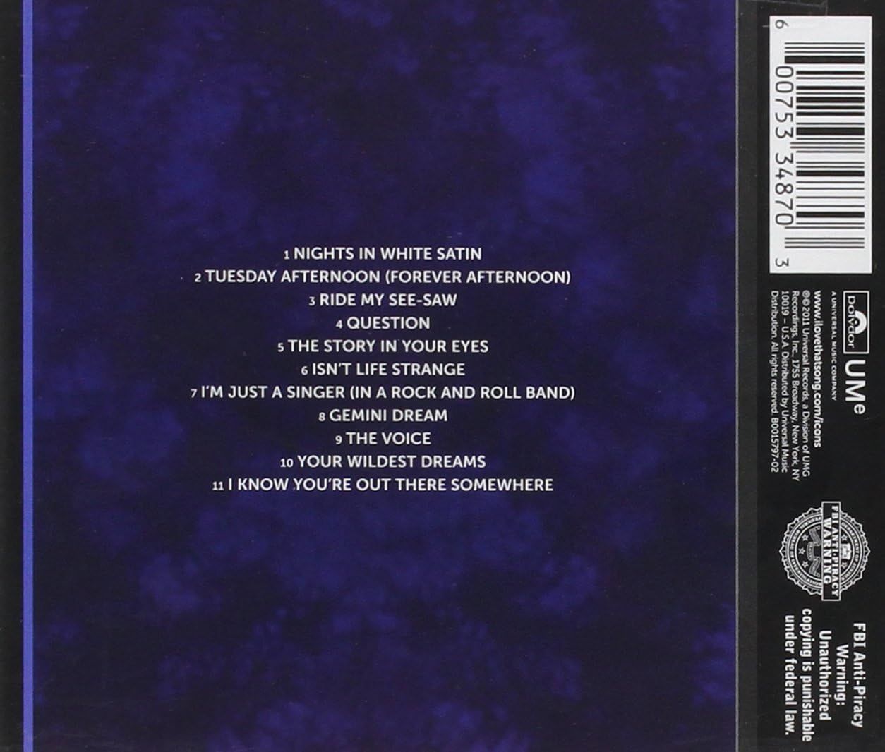 Moody Blues - Icon - CD - New