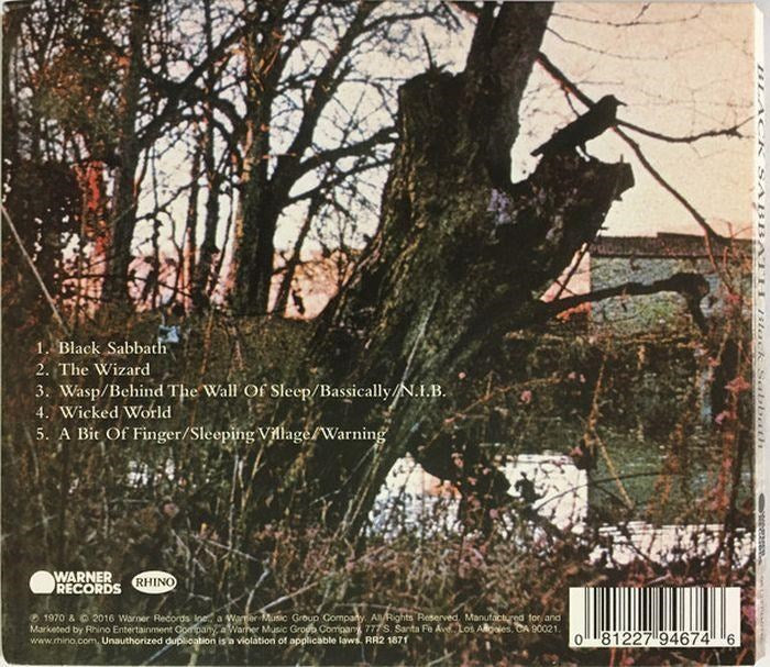 Black Sabbath - Black Sabbath (U.S. 2016 digi. reissue) - CD - New