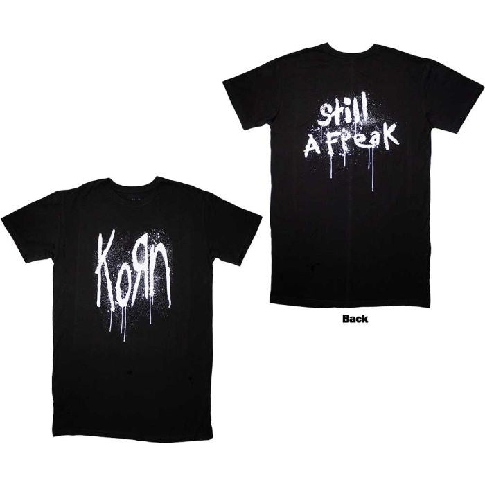 Korn - Still A Freak Womens Fitted Black Dress Shirt - 100% Official Merchandise