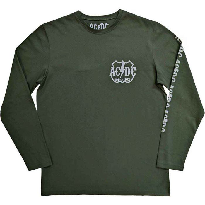ACDC - High Voltage Green Long Sleeve Shirt