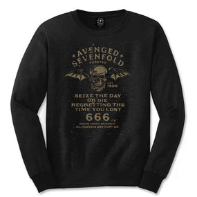 Avenged Sevenfold - Sieze The Day Black Long Sleeve Shirt