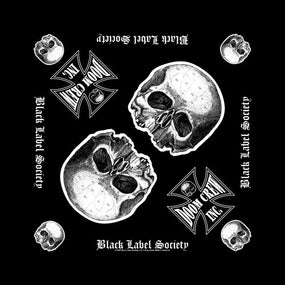 Black Label Society - Bandana (Doom Crew) (54mm x 52mm)