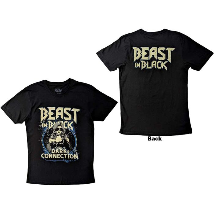 Beast In Black - Dark Connection Black Shirt - 100% Official Merchandise