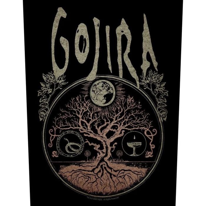Gojira - Tree Of Life - Sew-On Back Patch (295mm x 265mm x 355mm)