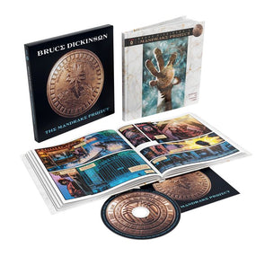 Dickinson, Bruce - Mandrake Project, The (Ltd. Ed. Deluxe CD 7"-sized book with exclusive 32 page preview comic book) - CD - New