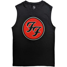 Foo Fighters - FF Logo Black Tank Singlet