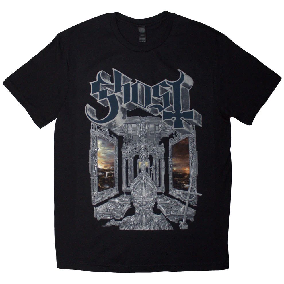 Ghost - Skeleta Album Cover Black Shirt - COMING SOON